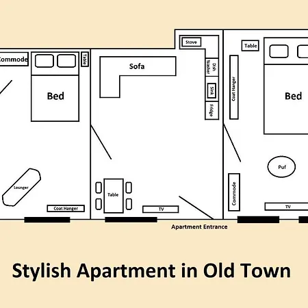 Stylish In The Old Town Daire Prag